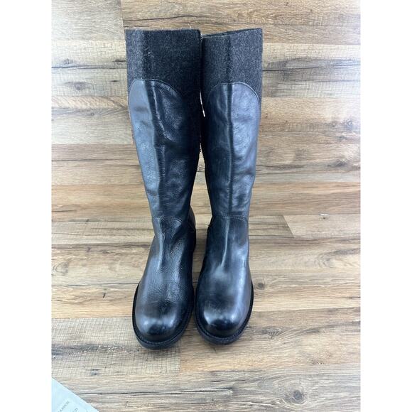 L.L. Bean Women’s Deerfield Leather/Wool Boots size 11 - Picture 2 of 12